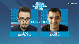 Levy rozman, known as gothamchess, is an american chess master and stong tournament player who has won multiple cities and state tournament championships. Im Levy Rozman Vs Im Eric Rosen Chess Com