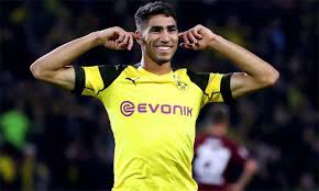 In the current club inter played 1 seasons, during this time he played 13 achraf hakimi shots an average of 0.08 goals per game in club competitions. Morocco S Achraf Hakimi Is Fastest Player In Bundesliga S History