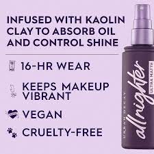 Urban Decay Cosmetics All Nighter Ultra Matte Makeup Setting Spray Ulta Beauty