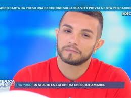 Marco Carta fa coming out in diretta tv: 'sono gay e ho un fidanzato'
