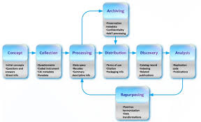 Data Analysis Flowchart Illustrating Process From