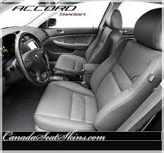 2003 2007 Honda Accord Custom Gray Interior Customize Yours Today Canadaseatskins Com Honda Honda Interior Honda Accord Custom 2007 Honda Accord Custom