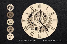 Clock Multilayer 3d Graphic By 2dooart Creative Fabrica