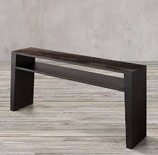 Rh S Wyeth Split Bamboo Rectangular Console Table Designed By Modern Visionary John Birch Our Striking Collection Showcases C Console Table Bamboo Rectangular