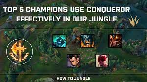 Top 5 Champions Use Conqueror Effectively Youtube Guide Entertainment Channel Amc Networks