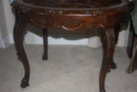 We did not find results for: Oval Wooden Tea Table With Removable Glass Serving Tray Possibly Hand Carved Antique Appraisal Instappraisal
