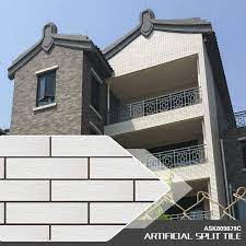 2019 indian front outdoor exterior wall tiles design for home and garden. Good Price Super White Split Face Exterior Wall Brick Tiles Front House Exterior Wall Design Foshan Ceramics Wall Tiles Factory View Outside Wall Tiles Design Guangtao Product Details From Guangning Guangtao Ceramics Co Ltd