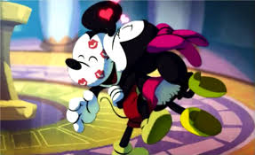 Not A Creature Was Stirring Not Even A Mouse Disney 403 Forbidden Minnie Mickey And Minnie Kissing Mickey