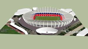 En 2011, la capacité d'accueil haut de gamme au parc des princes concernait 1 200 sièges. Parc Des Princes Euro 2016 V2 3d Warehouse