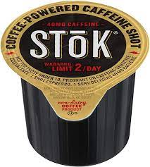 Stok Caffeinated Black Coffee Shots 264 Single Serving Shots Single Serve Shot Of Unsweetened Coffee Add To Coffee F Coffee Shot Black Coffee Coffee Brewing
