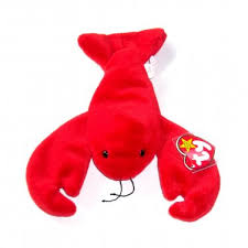 Pinchers Lobster Retired Ty Beanie Babies Tag Errors 1993