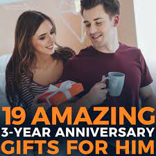 If he prefers modern gifts. 19 Amazing 3 Year Anniversary Gift Ideas For Him