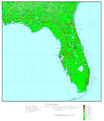 Florida Elevation Map