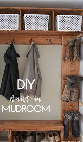 Easy Mudroom Bench With Shoe Storage In 2020 Diy Mudroom Bench Mud Room Storage Bench With Shoe Storage