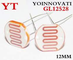 50pcs/lot Light Dependent Resistor LDR 12528 Photoresistor ...