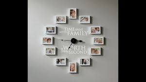 Art is printed on 1/2 inch baltic birch wood and a keyhole on the back makes hanging a breeze. How To Create A Photo Wall Clock Time Spent With Family Is Worth Every Second Uppercase Living Independent Demonstrator