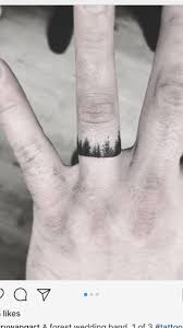 Not A Wedding Band But Around Right Ring Finger Ring Finger Tattoos Wedding Band Tattoo Band Tattoo