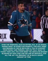 Evander kane is a producer, known for across the line (2015), beyond the arc (2019) and the undefeated presents time for change: Hockey Night In Canada Tragedy For Evander Kane And Family Www Cbc Ca 1 5057628 Facebook