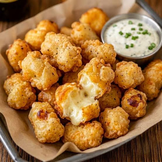 CRISPY CHEESE CURDS