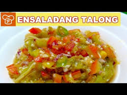 how to make ensaladang talong pinoy