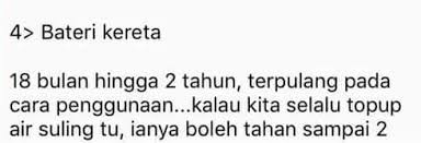 Lagi satu sbb nak elak accident, kita bawak nyawa kan. 21 Perkara Auta Tentang Servis Kereta Agar Korang Tak Tertipu Lagi