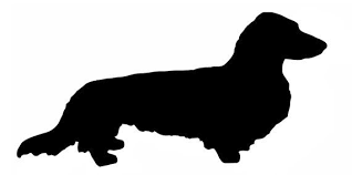 Black And White Dachshund Clipart Dog Stencils Long Haired Dachshund Stencil 5 Sizes Available Create Dog Pillows Dog Signs Long Haired Dachshund Dog Stencil Dachshund Silhouette