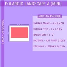 Maybe you would like to learn more about one of these? Cetak Polaroid Landscape Custom Polaroid Landscape Shopee Indonesia