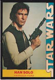 More importantly, the released introduced sketch cards to the star wars universe. Vintage Wonder Bread Star Wars Trading Card Han Solo 4 1977 Star Wars Cards Star Wars Images 70s Star Wars