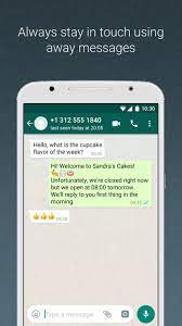 Whatsapp business es una herramienta indispensable para aquellas empresas y negocios que deseen interactuar con sus clientes a través del servicio de mensajería . Whatsapp Business 2 21 21 19 Apk For Android Download Androidapksfree