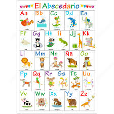 5, e · e (é) ; Alphabet Table Spanish Learn Educational Paper Craft Canon Creative Park