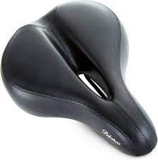 It has a center cut with a generous amount of gel padding that enhances the endurance for riders by increasing comfort to soft tissue areas and offering greater flexibility to ride on uneven roads. Amazon Com Bikeroo Bike Seat Cushion Comfortable Bicycle Saddle For Men And Women Universal Replacement Seats W Wide Padded Comfort Shock Absorbing Springs Mounting Tools Waterproof Rain Cover Black