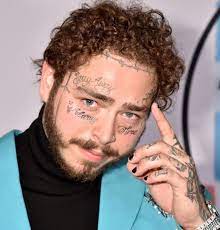 The rapper is making headlines not for his music, but his brand new set of teeth. Post Malone S Face Tattoos Come From Insecurities Popsugar Beauty