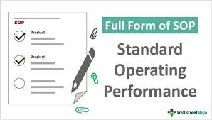 Solicitation of proposals (various organizations) sop: Full Form Of Sop Standard Operating Procedures Examples