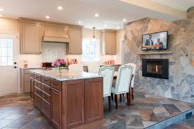 A photo of a living room with granite floor tiles. Granite Floor Pattern Ideas Photos Houzz