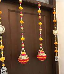 Pin By Piyush Nirban On Home Decor Accessories Diwali Decoration Items Diy Paper Crafts Decoration Door Hanging Decorations