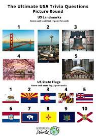 Take one of our quizzes on the 50 states including state capitals, state nicknames, state trees, and state facts. The Ultimate Usa Trivia Questions And Answers 2021 Quiz