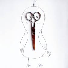 L U A N A M A R C H E S E On Instagram Scissors Bird Goodmorning Bird Animal Pet Fly Igersi Funny Drawings Drawing Sketches Funny Memes About Girls