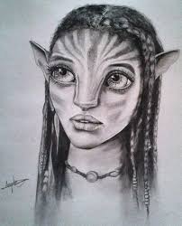 Avatar Art Draw Pandora Drawing Dibujo Pencil Art Sketches Art Drawings Avatar Tattoo