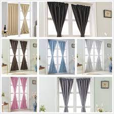 99 ($8.00/count) 10% coupon applied at checkout. Gy3001 1pc French Door Panel Solid Rod Pocket Window Treatment 7 Colors Vintage Elegant Curtains Curtains Aliexpress