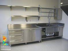 انواع المطابخ الالوميتال لوكشين ديزين نت Restaurant Kitchen Design Commercial Kitchen Design Steel Kitchen Cabinets