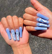 Nailsbyrico Shared A Photo On Instagram Her Birthday Set Leoszn Follow Me For More In 2021 21st Birthday Nails Best Acrylic Nails Long Acrylic Nails