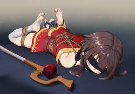 megumin (kono subarashii sekai ni shukufuku wo!) drawn by sharpffffff |  Danbooru