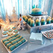 For a festive menu in the style of. Frozen Party Sweets Ideas Novocom Top
