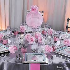 Pink And Silver Wedding Bridal Shower Decorations Pink Bridal Shower Decorations Wedding Shower