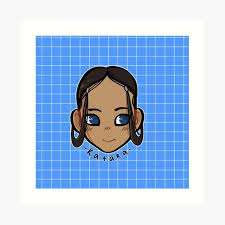 This tool replaces any solid create transparent logo. Sokka From Avatar Dark Blue Background Art Print By Violinlover2005 Redbubble