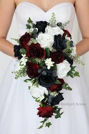 Flake Collection 202012 35 280 In 2020 Bridal Bouquet Blue Winter Wedding Bouquets Burgundy Burgundy Wedding Flowers