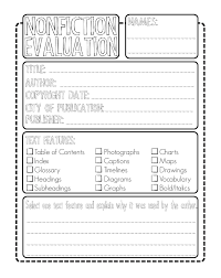 Interacting With Nonfiction Text Text Features Worksheet Text Features Library Lessons