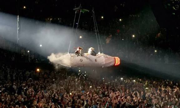 Dead & Company Light Up New Year's Eve with Giant Joint