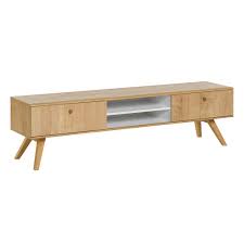 Vox Nature Wooden Tv Stand In Oak Effect Vox Cuckooland