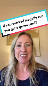 Illegal work is forgiven if you are the soouse, parent or minor child of a  US citizen. #immigrationlawyer #greencard #tiktoklawyer #workpermit